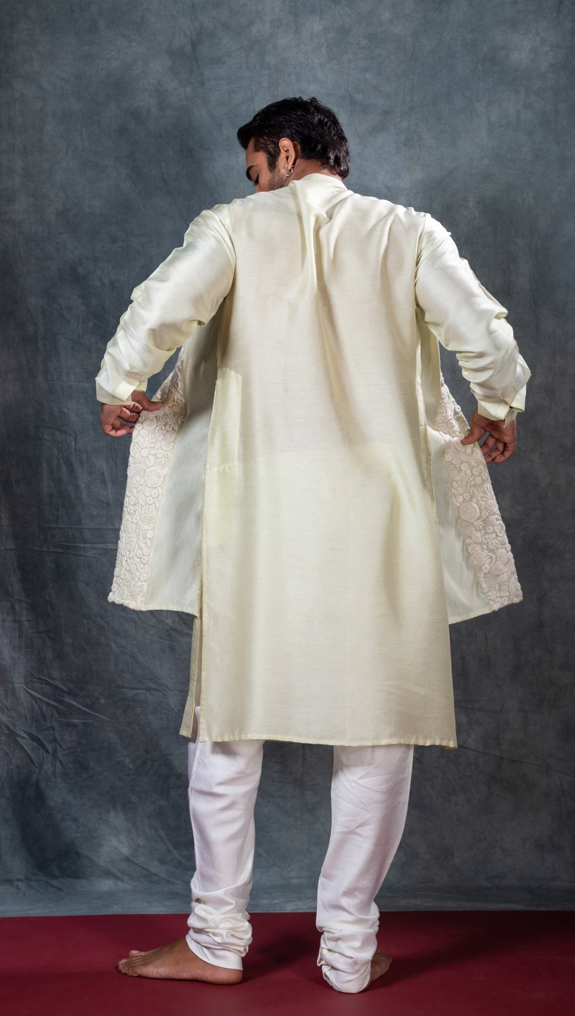 Layered Embroidery Kurta