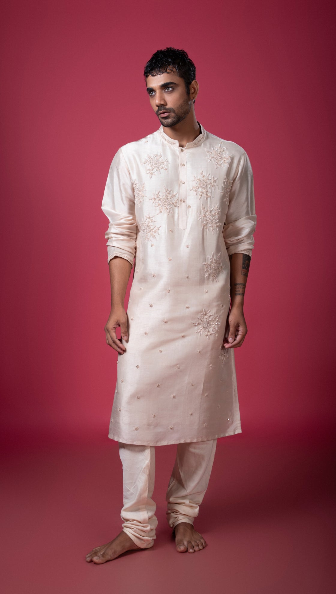 Floral Spread Buta Kurta