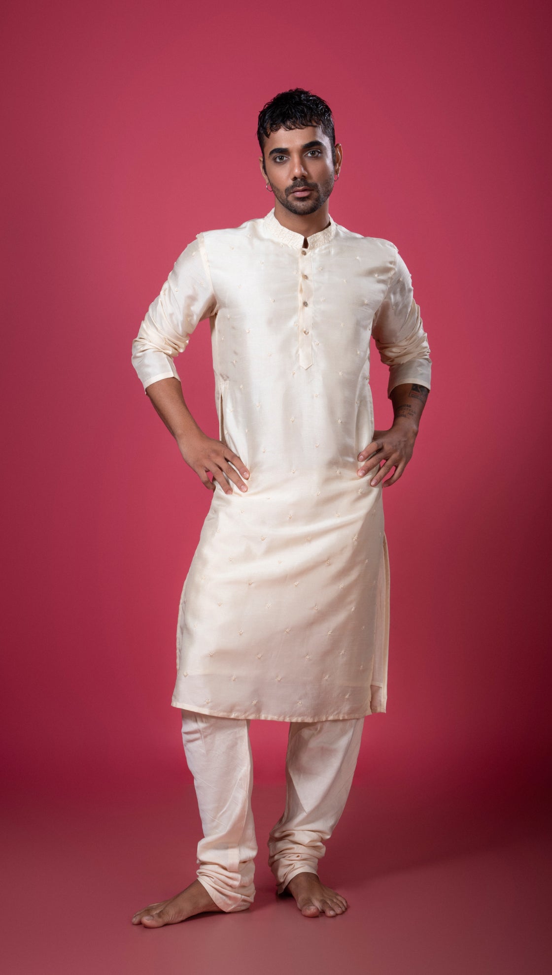 Kantha and Moti Spread Kurta