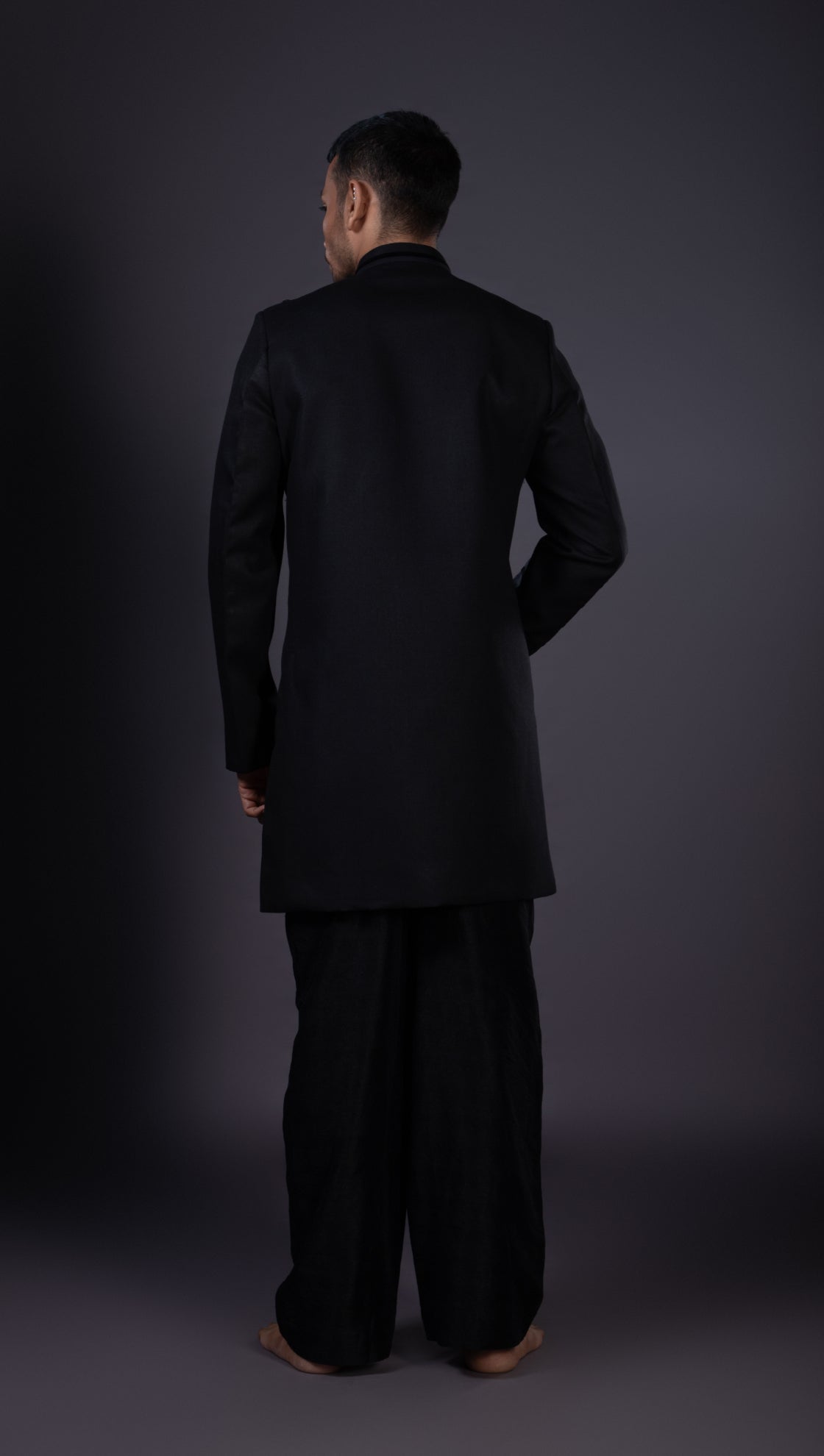 Coin Highlighted Paneled Jacket